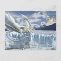 Gelo de Neve Dragão Geleira Branca