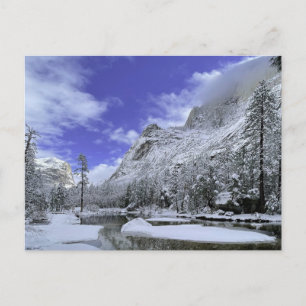 Cartão Postal Gelo e neve   Parque Nacional Yosemite