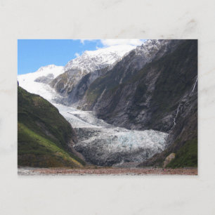 Cartão Postal Gelo Eterno Franz Josef, Nova Zelândia