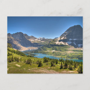 Cartão Postal Gelo & Neve Parque Nacional Glacier, Montana
