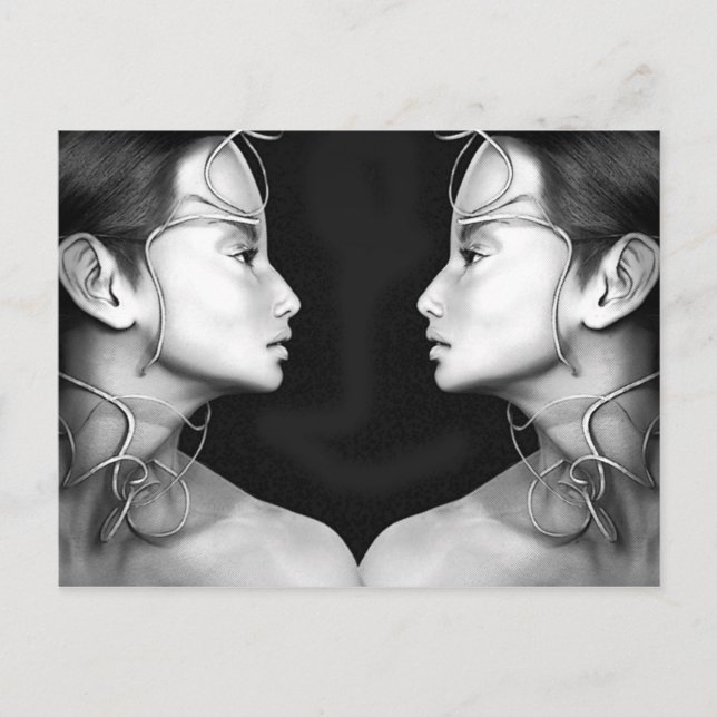 Cartão Postal gêmeo (Frente)