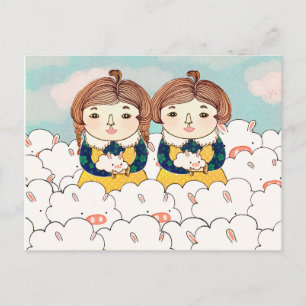 Cartão Postal Gêmeos 2013