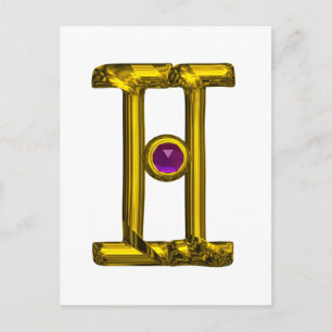 CARTÃO POSTAL GEMINI