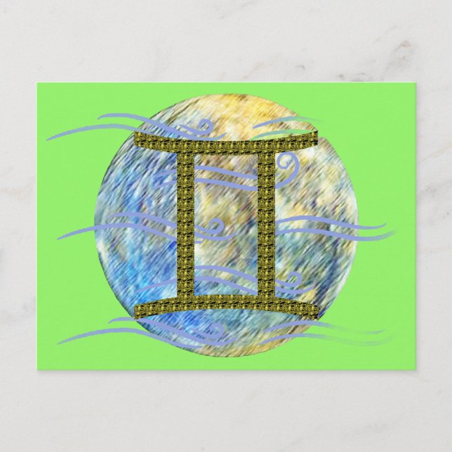 Cartão Postal Gemini (Frente)