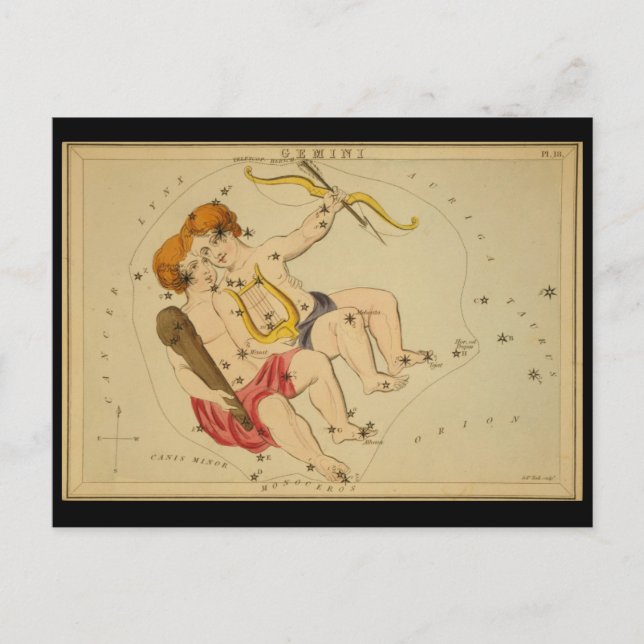 Cartão Postal Gemini (Frente)