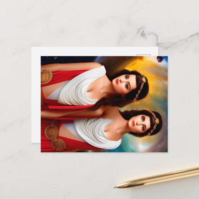 Cartão Postal Gemini (Frente/Verso In Situ)