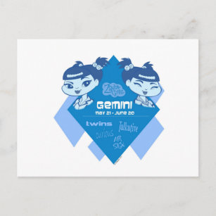 Cartão postal Gemini