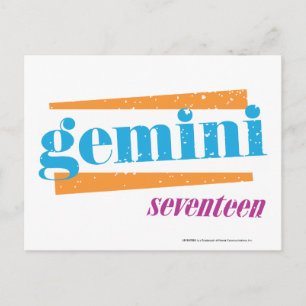 Cartão Postal Gemini Aqua