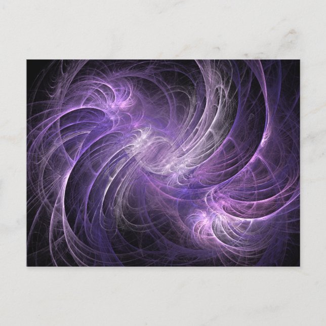 Cartão Postal Gemini Fractal (Frente)