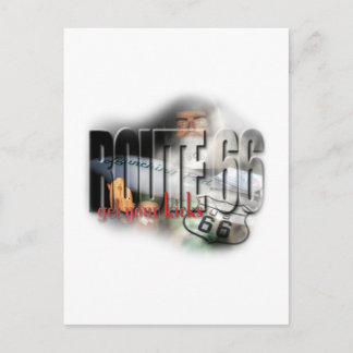 Cartão Postal Gemini Giant - Rota 66