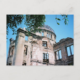Cartão Postal Genbaku Dome para a Paz em Hiroshima