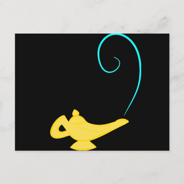 Cartão Postal Gene Bottle (Frente)