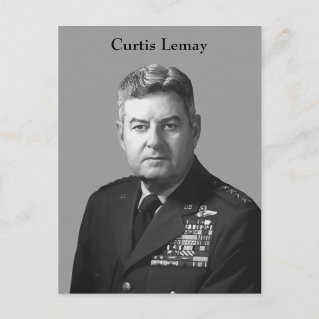 Cartão Postal General Curtis Lemay (Frente)