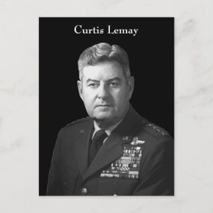 Cartão Postal General Curtis Lemay
