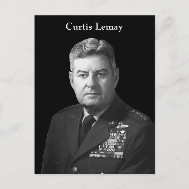 Cartão Postal General Curtis Lemay (Frente)