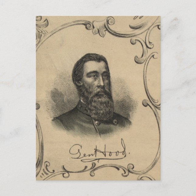 Cartão Postal General John B. Hood (Frente)