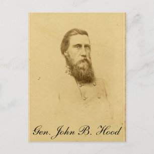 Cartão Postal General John Bell Hood