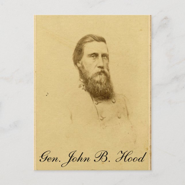 Cartão Postal General John Bell Hood (Frente)