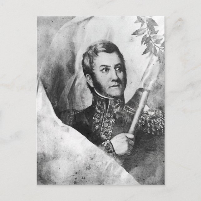 Cartão Postal General Jose de San Martin (Frente)