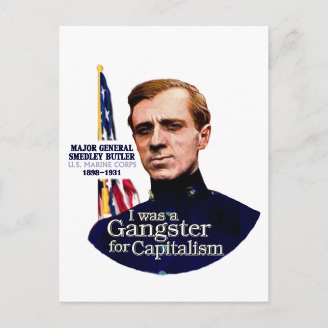 Cartão Postal General Smedley Butler (Frente)