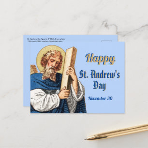 Cartão Postal Genérico de Feliz Dia de São André