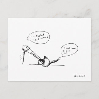 cartão postal gênio