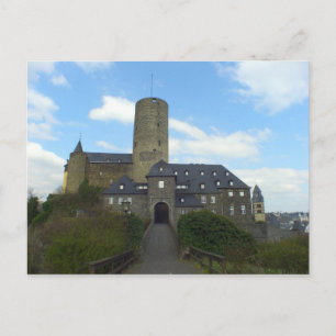 Cartão Postal Genovevaburg, Castle in Mayen, Alemanha