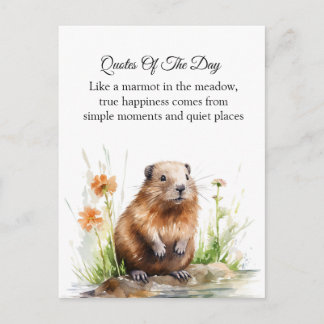 Cartão Postal Gentle Guardian of the Meadow