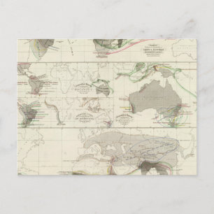 Cartão Postal Geografia zoológica