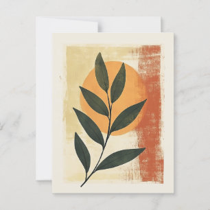 Cartão Postal Geometria Orgânica #112