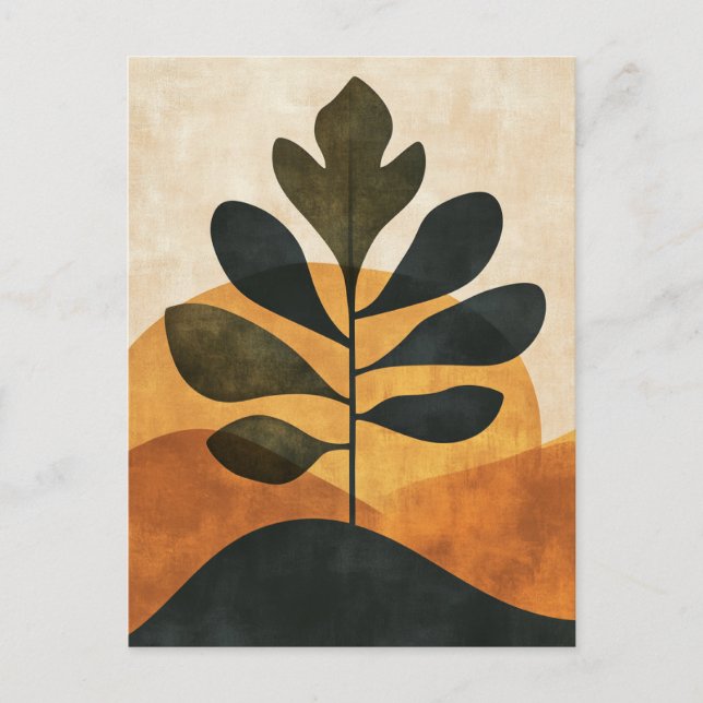 Cartão Postal Geometria Orgânica #117 (Frente)