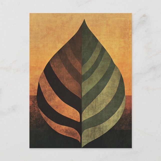 Cartão Postal Geometria Orgânica #120 (Frente)