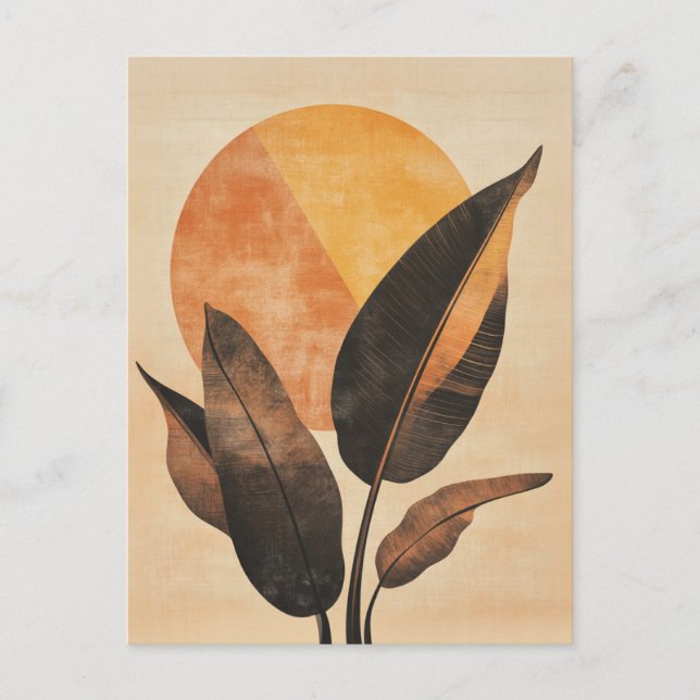 Cartão Postal Geometria Orgânica #123 (Frente)