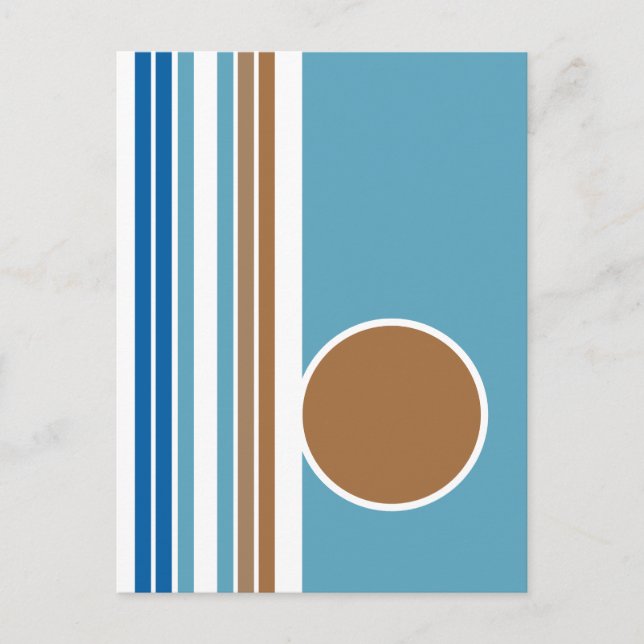 Cartão Postal Geometric Balance 3  (Frente)