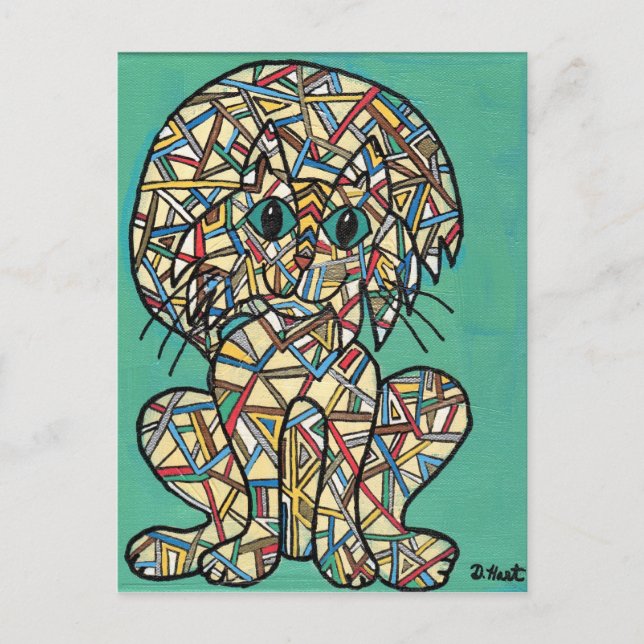 Cartão Postal Geometricat 5 (Frente)