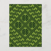 Cartão postal Geométrico Nordic