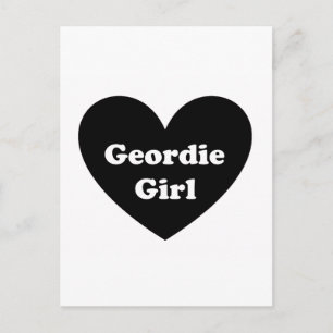 Cartão Postal Geordie Girl