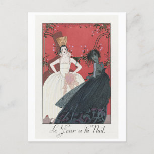 Cartão Postal George Barbier, Cartão-postal Art Deco