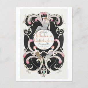 Cartão Postal George Barbier, Cartão-postal Art Deco