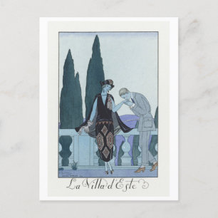 Cartão Postal George Barbier, Cartão-postal Art Deco