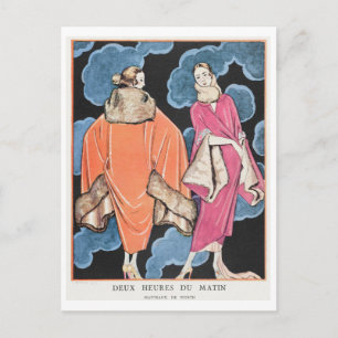 Cartão Postal George Barbier Postcard