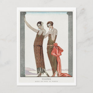 Cartão Postal George Barbier Postcard