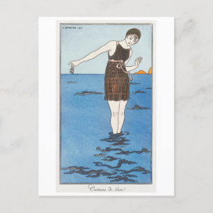 Cartão Postal George Barbier Postcard