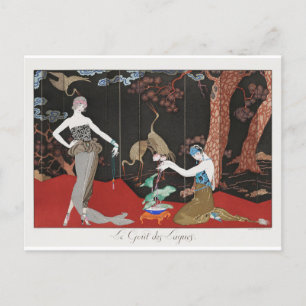 Cartão Postal George Barbier Postcard