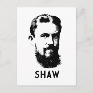 Cartão Postal George Bernard Shaw