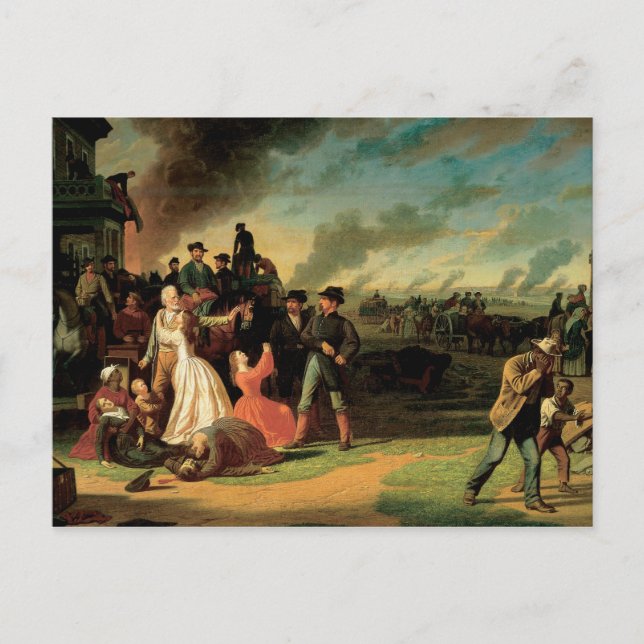 Cartão Postal George Caleb Bingham - Despacho n.o 11 (Frente)