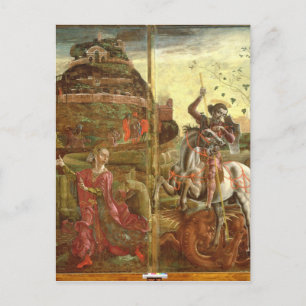 Cartão Postal George e o Dragão