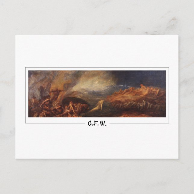 Cartão Postal George Frederic Watts #181 - Cartão-postal de arte (Frente)