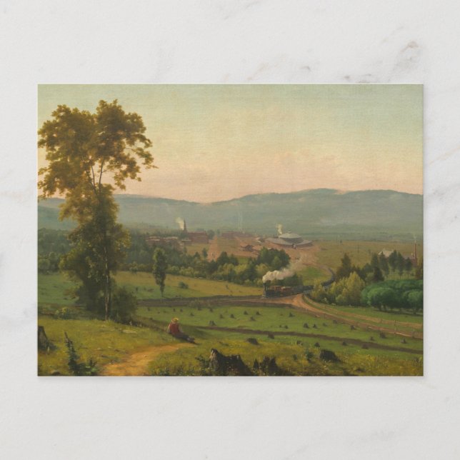 Cartão Postal George Inness - O Vale do Lackawanna (Frente)