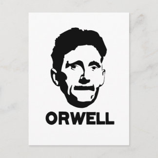 Cartão Postal George Orwell